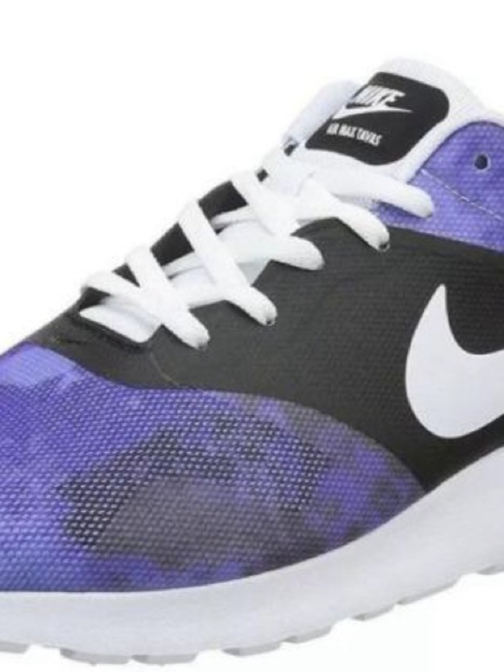 Nike Nike Air Max Tavas SD sneaker in a black, purple camo, and white colorway